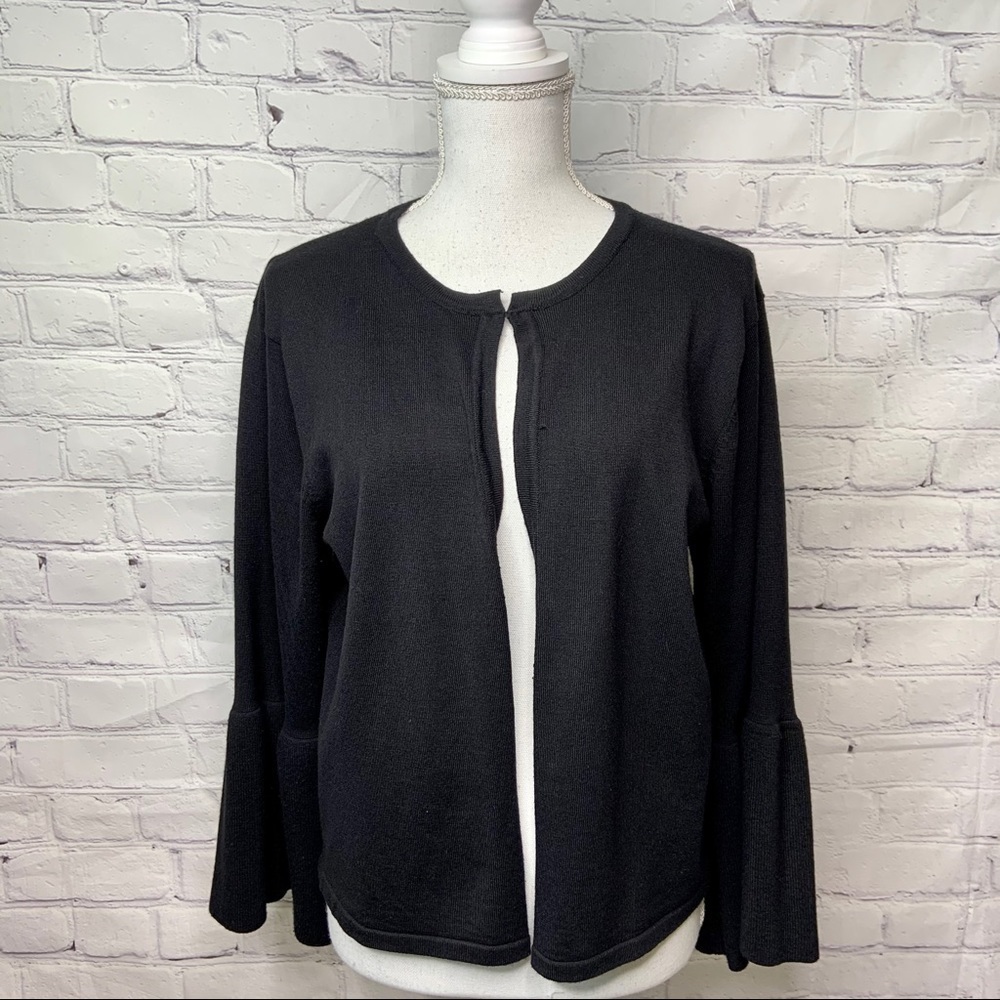 Cable & Gauge Black Cardigan XL